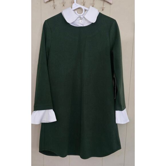 NEW Tuckernuck Dakotah Dickey Peter Pan Collar Ladies Green Dress Size Medium - Picture 5 of 13